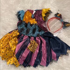 Disney Halloween Kids Costume with Headband - Yellow, Pink, Blue